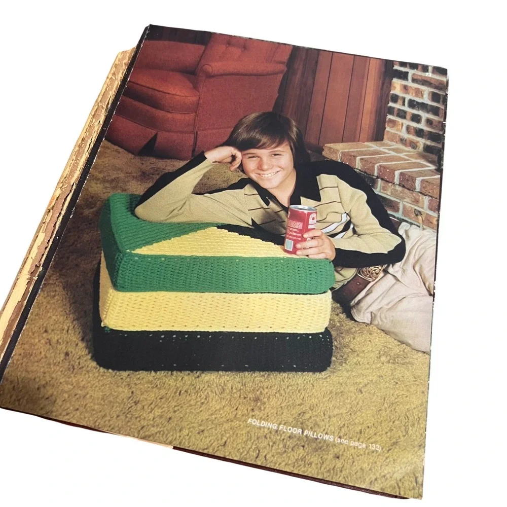 The Great Granny Crochet Book 1979 Hardcover Vintage Patterns Columbia House